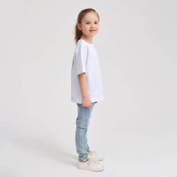 Футболка детская MINAKU: Future, белая, рост 104 см