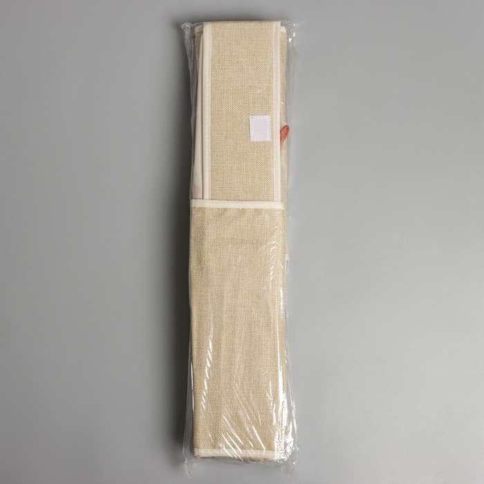 Органайзеры для хранения белья «Пастель», 3 шт., с крышкой, 31.5×25×10 см, бежевые