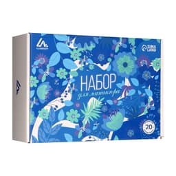 Набор для маникюра Luazon, лампа LUF-19, UV/LED, 18 диодов, 54 Вт, инструменты, лаки