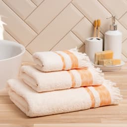 Полотенце махровое LoveLife «Муссон» 70×120 см, 100% хлопок, 500 г/м², оранжевое