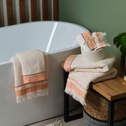 Полотенце махровое LoveLife «Муссон» 70×120 см, 100% хлопок, 500 г/м², оранжевое