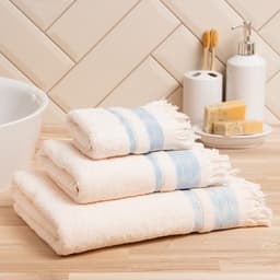 Полотенце махровое LoveLife «Муссон» 70×120 см, 100% хлопок, 500 г/м², голубое