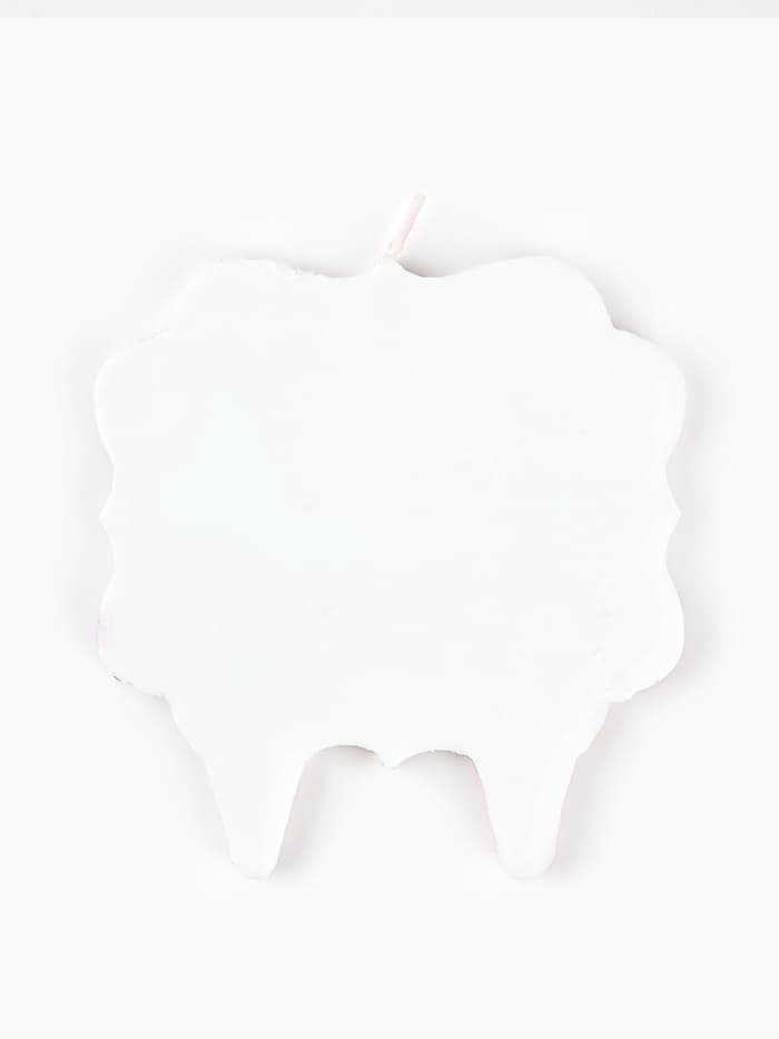 Свеча для торта 8 см, лавандовая