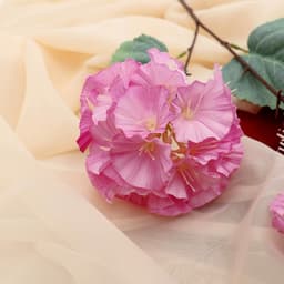 Цветы искусственные «Гортензия Розита», h=60 см, сиреневые