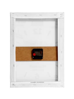 Часы - картина настенные интерьерные «Правила офиса», 30×40 см, на холсте, бесшумные