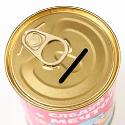 Копилка металлическая, 9.5 см × 7.5 см × 7.5 см, Минни Маус