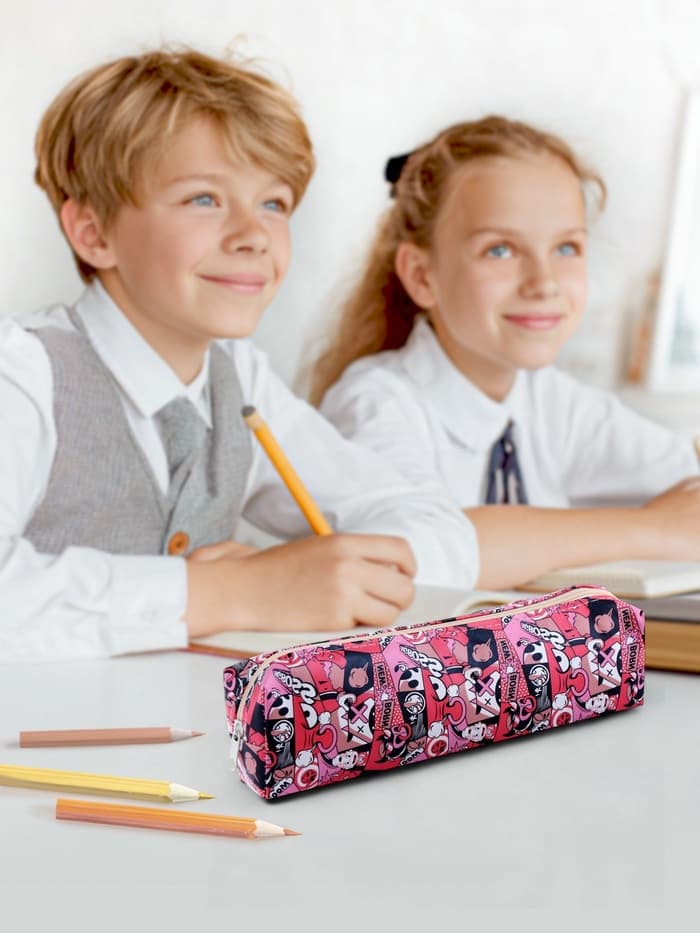 Пенал школьный Calligrata «Комикс», на молнии, 1 отделение, МИКС