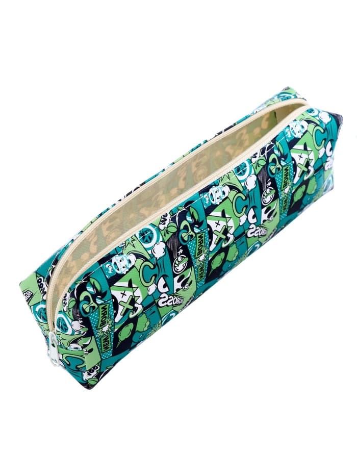 Пенал школьный Calligrata «Комикс», на молнии, 1 отделение, МИКС