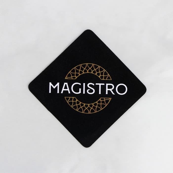 Скалка из мрамора Magistro, 25×2.2×2.2 см, белая