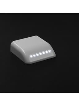 Светильник в шкаф с датчиком движения, 7 LED, 1 Вт, от батареек 2хААА (не в комплекте), 6500К, свечение холодное белое