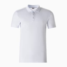 Футболка поло мужская MINAKU: Basic line, размер 44. белая
