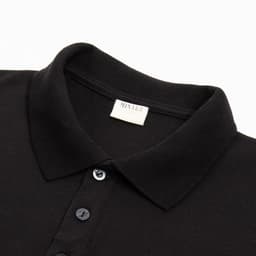 Футболка поло мужская MINAKU: Basic line, размер 42, чёрная