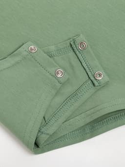 Боди женское MINAKU: Basic line цвет оливковый, размер 42