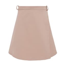 Юбка мини женская MINAKU: Casual Collection, бежевая, размер 48