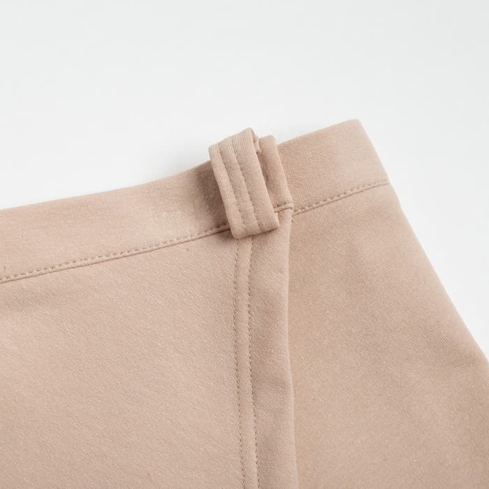 Юбка мини женская MINAKU: Casual Collection, бежевая, размер 48