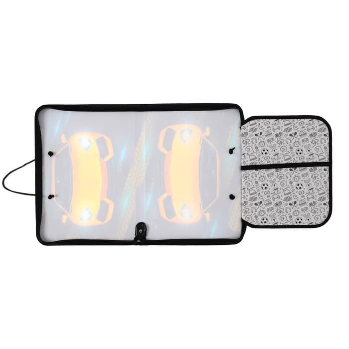 Папка для труда, А4, пластиковая, 32.5×23×2.5 см «Тачка»