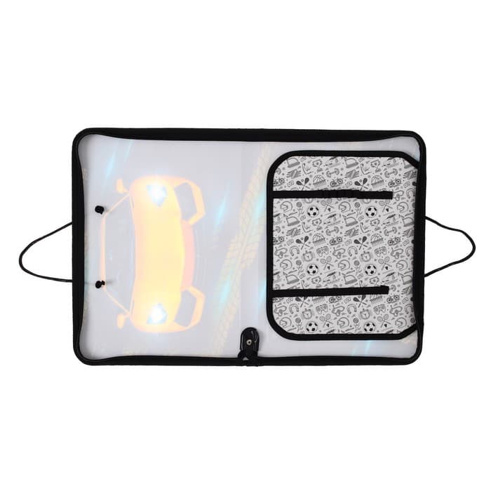 Папка для труда, А4, пластиковая, 32.5×23×2.5 см «Тачка»