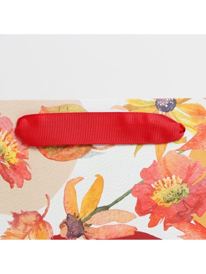 Пакет подарочный ламинированный, упаковка, «Дорогому учителю», ML 27×23×11.5 см