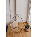 Флорариум «Бутон», стекло, швы чёрные