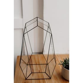 Флорариум «Маяк», стекло, швы чёрные