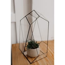 Флорариум «Маяк», стекло, швы чёрные