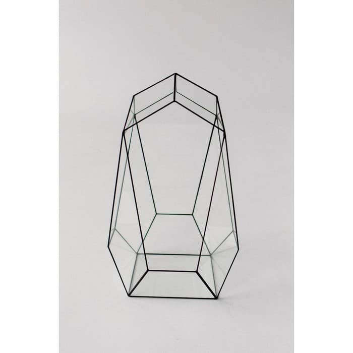 Флорариум «Маяк», стекло, швы чёрные