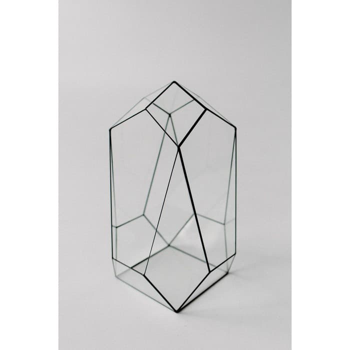 Флорариум «Маяк», стекло, швы чёрные