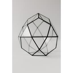 Флорариум «Смарт - 2», стекло, швы чёрные