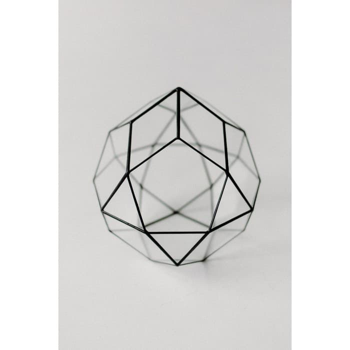 Флорариум «Смарт - 2», стекло, швы чёрные