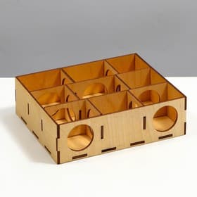 Лабиринт для грызунов, 20×16.7×6 см, дерево