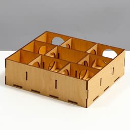 Лабиринт для грызунов, 20×16.7×6 см, дерево