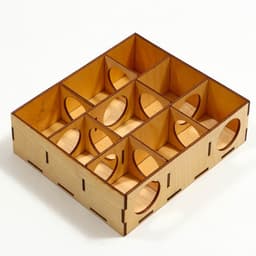 Лабиринт для грызунов, 20×16.7×6 см, дерево