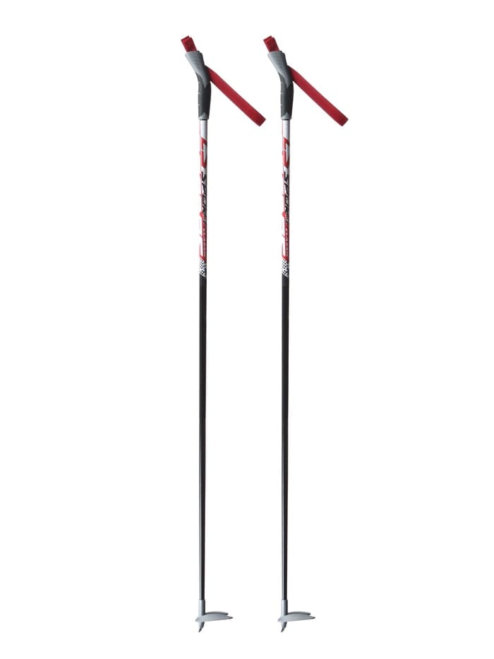 Палки лыжные стеклопластиковые, длина 120 см, цвет МИКС