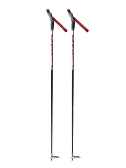 Палки лыжные стеклопластиковые, длина 120 см, цвет МИКС