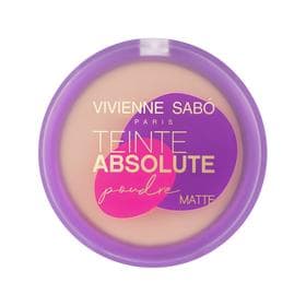 Пудра компактная Vivienne Sabo Teinte Absolute matte матирующая, тон 04 серо-бежевый, 6 г