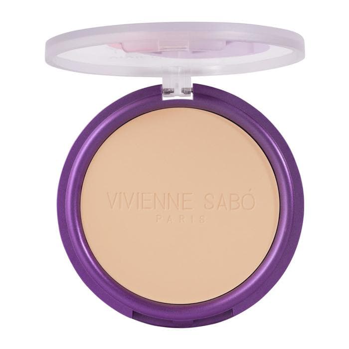 Пудра компактная Vivienne Sabo Teinte Absolute matte матирующая, тон 04 серо-бежевый, 6 г
