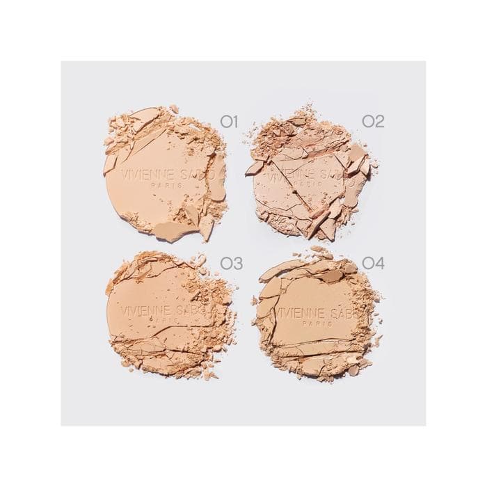 Пудра компактная Vivienne Sabo Teinte Absolute matte матирующая, тон 04 серо-бежевый, 6 г