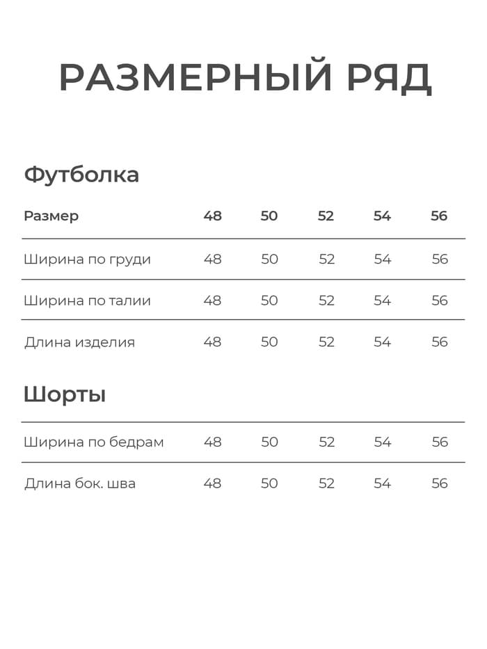 Пижама мужская (футболка, шорты) KAFTAN Good mo, размер 50, цвет серый, чёрный