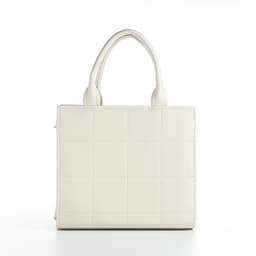 Сумка женская тоут TEXTURA на молнии, 25×12×22 см, белый