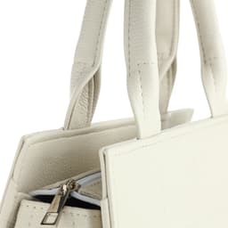 Сумка женская тоут TEXTURA на молнии, 25×12×22 см, белый