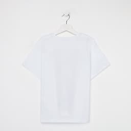 Футболка для девочки KAFTAN: Selfie, белая, рост 134-140 см