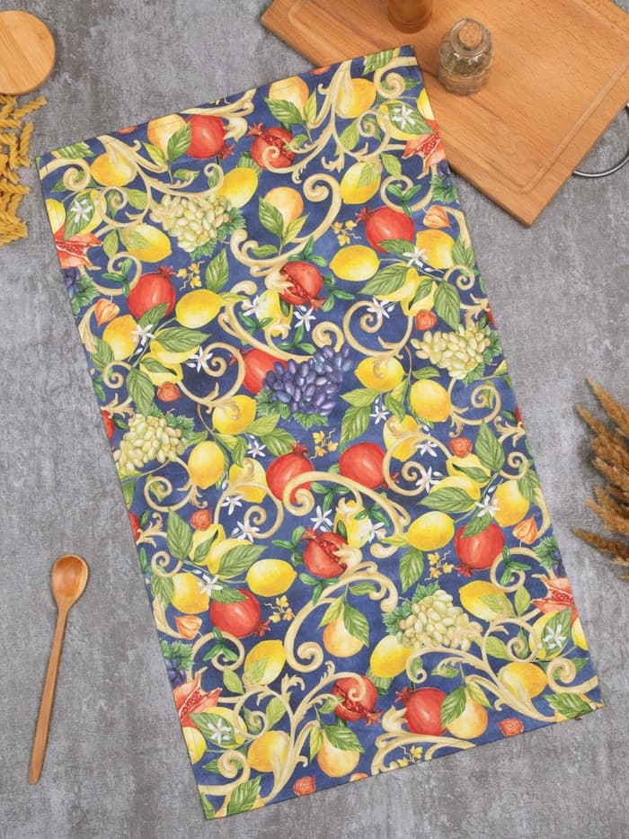 Полотенце кухонное «Этель» Southern fruits, 40×73 см, 100% хлопок, саржа 190 г/м²