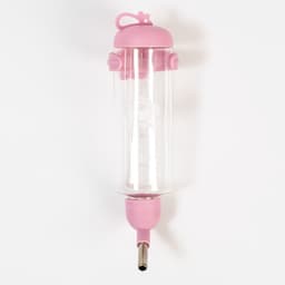 Поилка для грызунов «Пижон», 250 мл, розовая