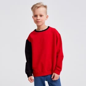 Джемпер для мальчика MINAKU: Casual Collection KIDS, красный, рост 116 см