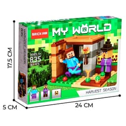 Конструктор блочный «Мой мир» Brick, 96 деталей