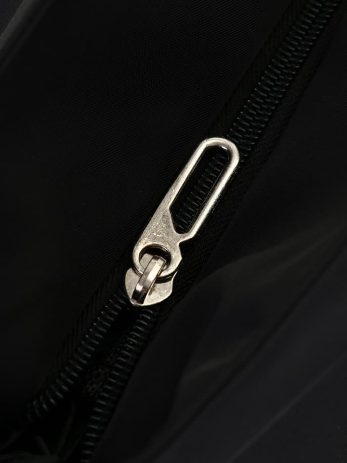 Сумка-шопер женская на молнии, размер 40×19×30 см, чёрная