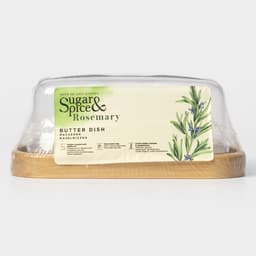 Маслёнка Rosemary, дерево, 17×11×6.5 см