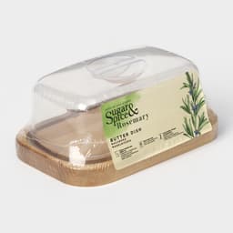 Маслёнка Rosemary, дерево, 17×11×6.5 см