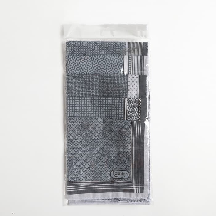 Платки носовые мужские «Этель. Анджело», 30×30 см, набор 12 шт., хлопок 100%, рисунок МИКС, серые