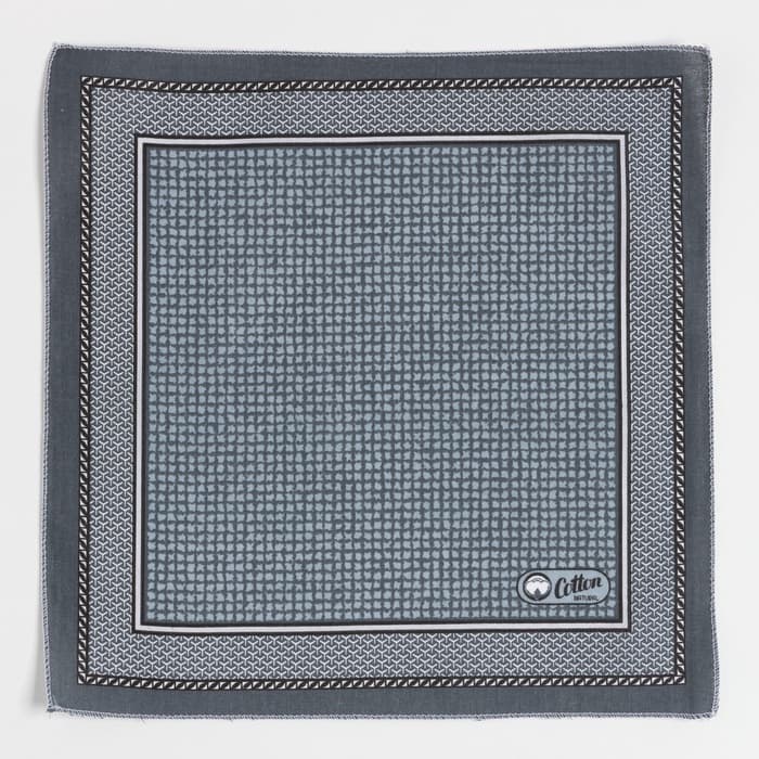 Платки носовые мужские «Этель. Анджело», 30×30 см, набор 12 шт., хлопок 100%, рисунок МИКС, серые